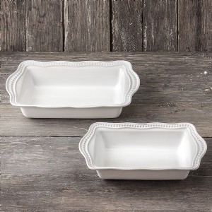 CASSERUOLA “COTTAGE” BIANCO VINTAGE 34.5X22 D14775 HENRIETTE