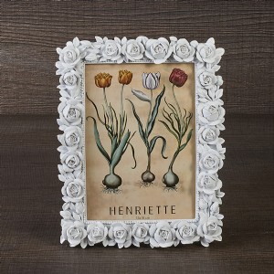 CORNICE “BOUQUET” BIANCO D15096 13X18 HENRIETTE