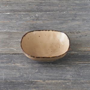 PIATTO FONDO SABBIA “STONE” D15339 HENRIETTE