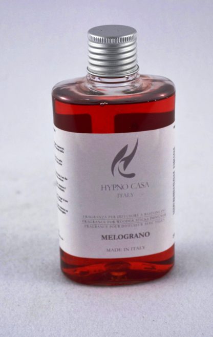 Ricarica colorata per diffusore a bastoncino 200 ml "melograno" hypno casa