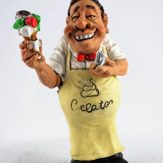 CARICATURA DI MESTIERE “GELATAIO” SMI
