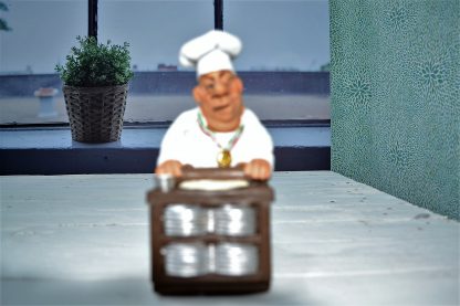 CARICATURA DI MESTIERE “PIZZAIOLO” LES ALPES - immagine 4