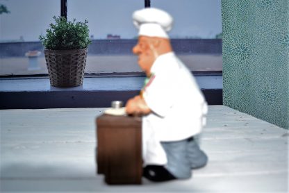 CARICATURA DI MESTIERE “PIZZAIOLO” LES ALPES - immagine 3