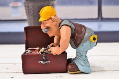 CARICATURA MESTIERE “CARPENTIERE” - immagine 4