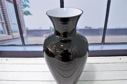 VASO “OBOE” OPALE NERO H. 40 ONLYLUX. - immagine 5