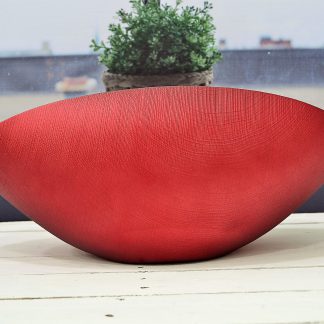CENTROTAVOLA “BURANO” BRIGHT RED GRANDE ONLYLUX