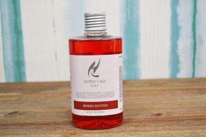 Ricarica colorata per diffusore a bastoncino 200 ml "rosso divino" hypno casa