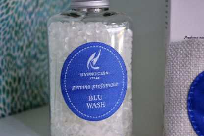 Gemme profumate 60 gr e sacchetto in tessuto "blu wash" hypno casa - immagine 2