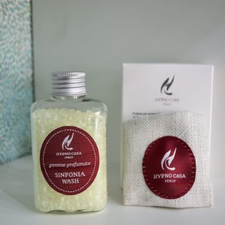 Gemme profumate 60 gr e sacchetto in tessuto"sinfonia wash" hypno casa