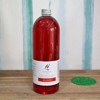 Ricarica colorata per diffusore a bastoncino 1000 ml "melograno" hypno casa