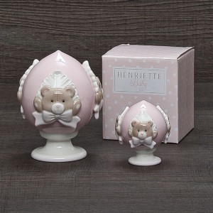 PUMO "ORSETTO" ROSA H. 14 CM. COLLEZIONE BABY PUMI D17385 HENRIETTE