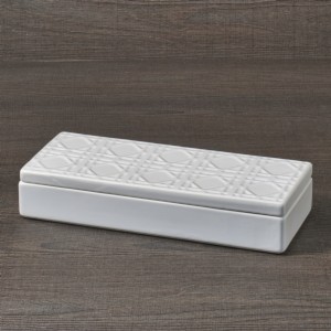 SCATOLA RETTANGOLARE 30X12 "PAGLIA DI VIENNA" D17200 HENRIETTE