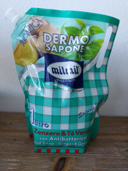 Mil mil sapone liquido con antibatterico lt. 1 in busta