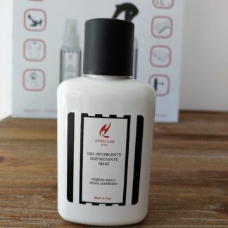 Gel igienizzante mani essenza talco 100ml. senza allergeni Hypno