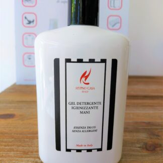 Gel igienizzante mani essenza talco senza allergeni ml. 400 Hypno