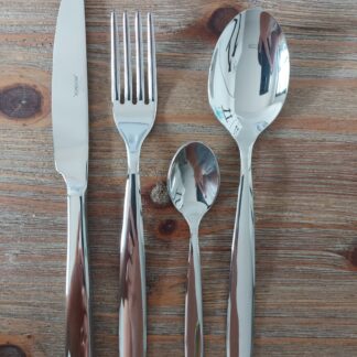 Set 24 pz. Servizio di posate in acciaio inox 18/10 "Londra" 3mm. Morinox made in italy
