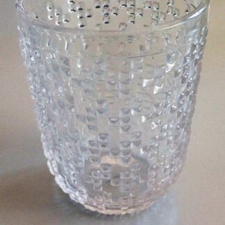 Set 6 bicchieri "Pixel" trasparente ml. 290 D15115 Henriette
