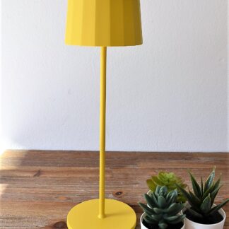 Twiggy lampada tavolo giallo ricaricabile led by Logica