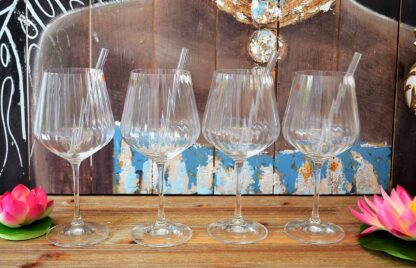 SET 4 CALICI "GIN & TONIC" CON CANNUCCIA ART.103143 - immagine 5