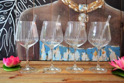 SET 4 CALICI "GIN & TONIC" CON CANNUCCIA ART.103143