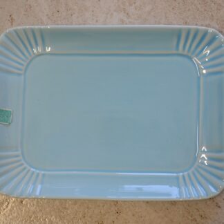 Vassoio rett. in porcellana "Azzurro" 23x17 art. 35790 Palais Royal