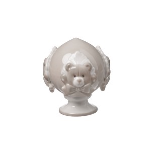 Pumo "Orsetto" Tortora H.8cm D17739 Collezione "Baby Pumi" Henriette